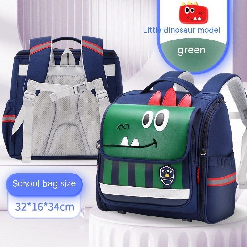 Raw Schoolbag Backpack Spine Protection Female - Image 3