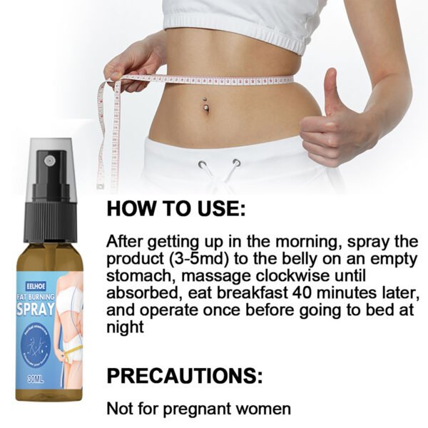 Full Body Qu Fat Slimming Body Shaping Spray - Image 5