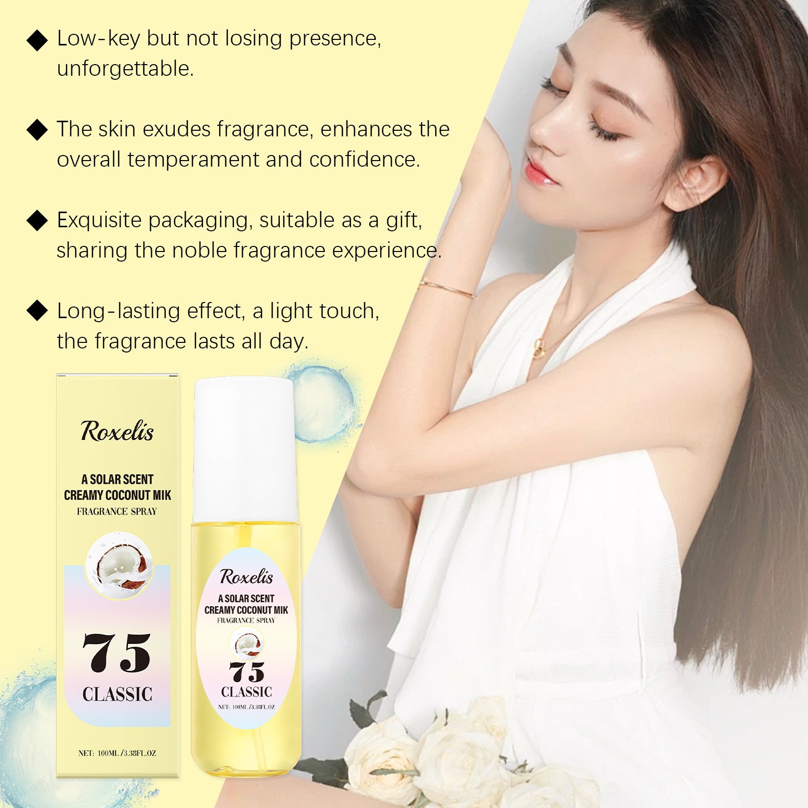 Light Perfume Coconut Milk Body Fragrance Lasting - Image 4