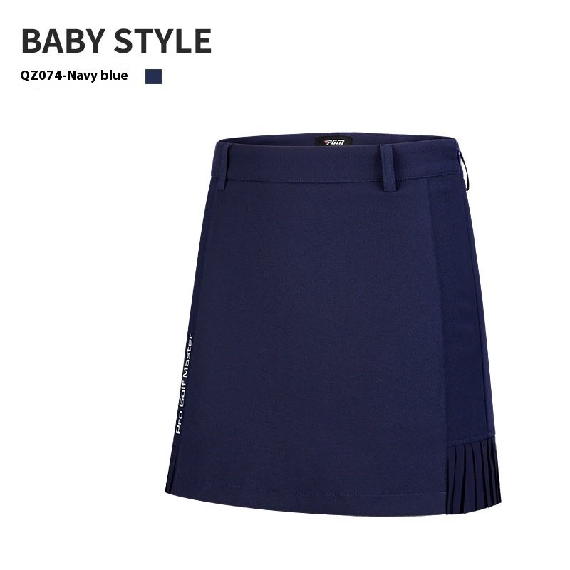 Summer Women's Pleated Back Swing Golf Skirt - Image 4