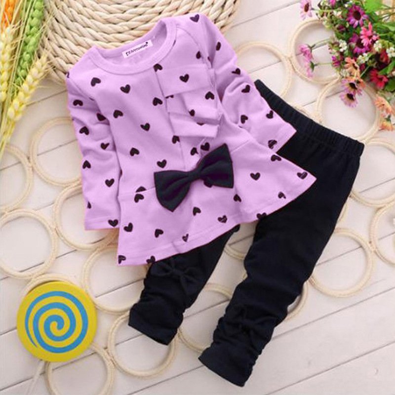 Love bow girl set - Image 8
