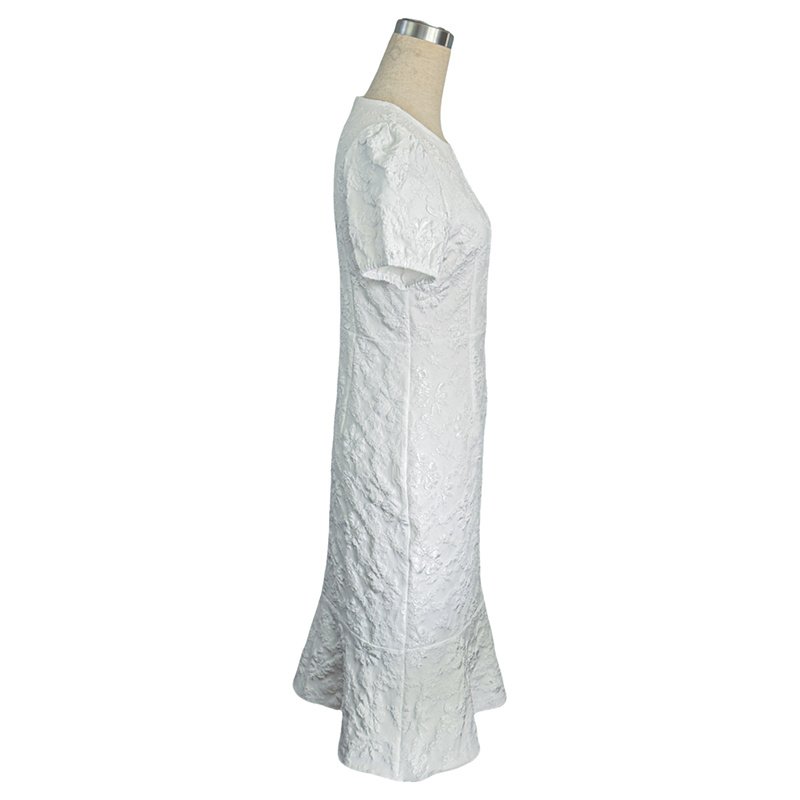 Women's Floral Jacquard Dress - Image 7