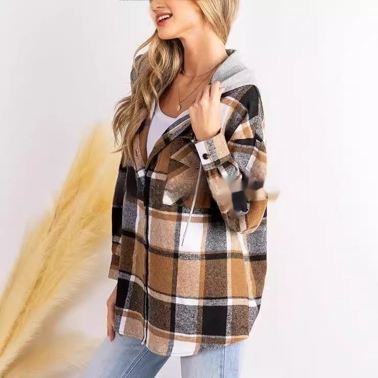 Amazon Large Checks Style Coat Plaid - Image 4