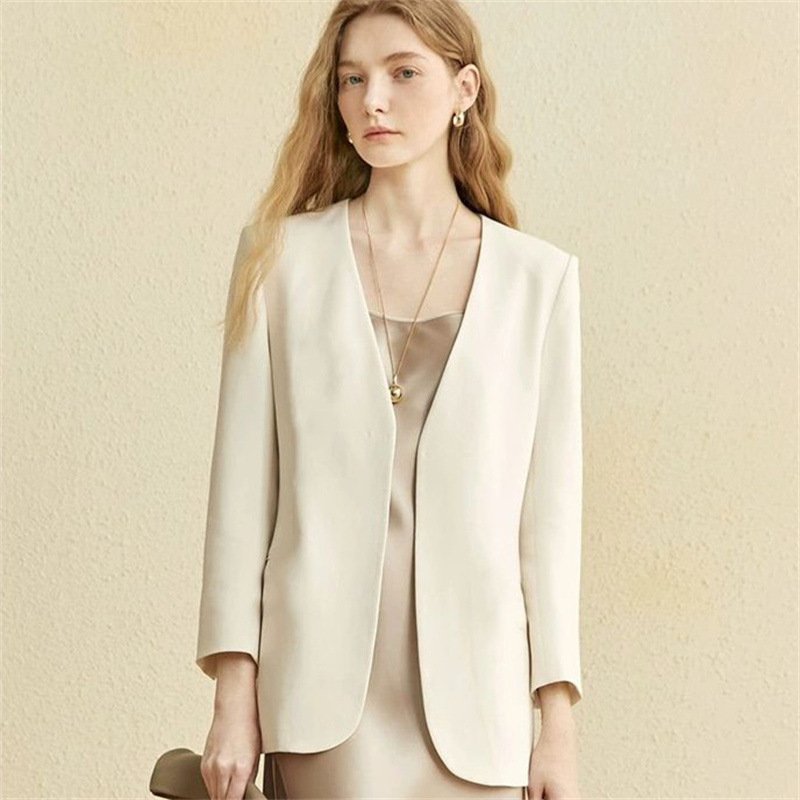 British Style Small Suit Fried Street Top For Women - Image 7