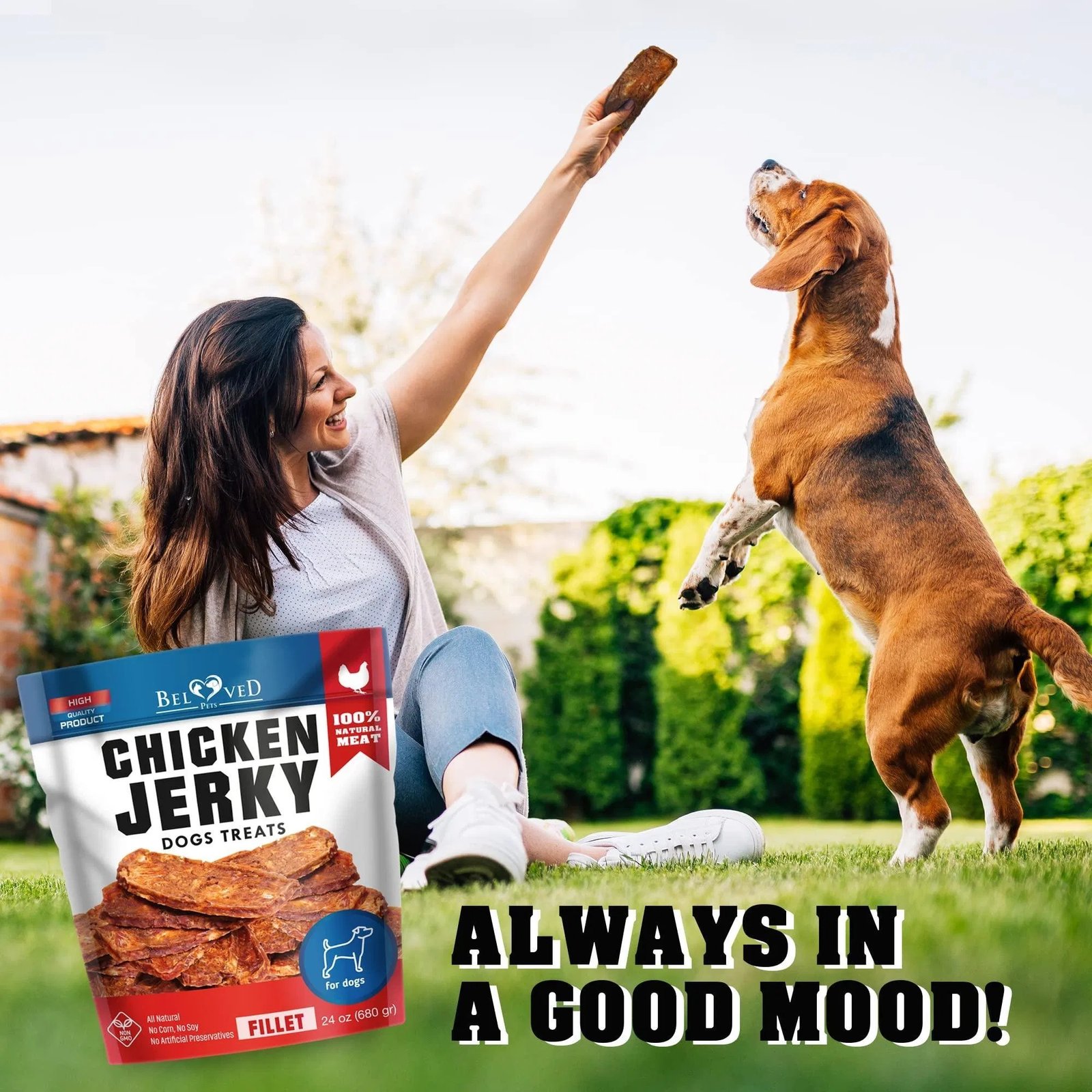 Chicken Jerky Dog Treats 1.5 Lb Human Grade Pet Snacks Grain Free Organic Meat All Natural High Protein Dried Strips Best Chews For Training Small & Large Dogs - Image 7
