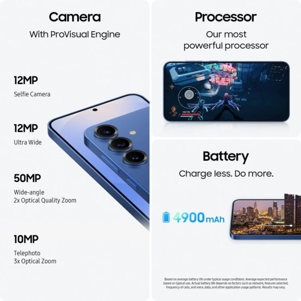 Original Samsung Galaxy S25+ 5G Smartphone Snapdragon 8 Elite 6.7"120Hz AMOLED 2X Screen 4900mAh Battery IP68 Samsung S25 Plus - Image 3