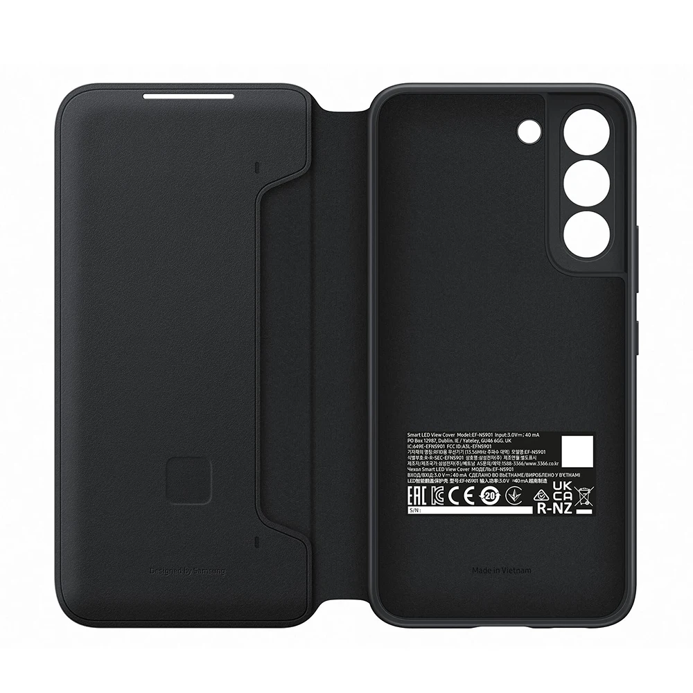 Original Samsung Galaxy S22Plus Smart LED View Cover Card Storage (antibacterial) genuine S22+ Smart LED View Cover - Image 4