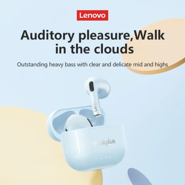 Lenovo LP40 II Earphones Original LP40 plus TWS Wireless Bluetooth 5.3 Headphones Sport Noise Reduction Touch Control Earbudss - Image 4