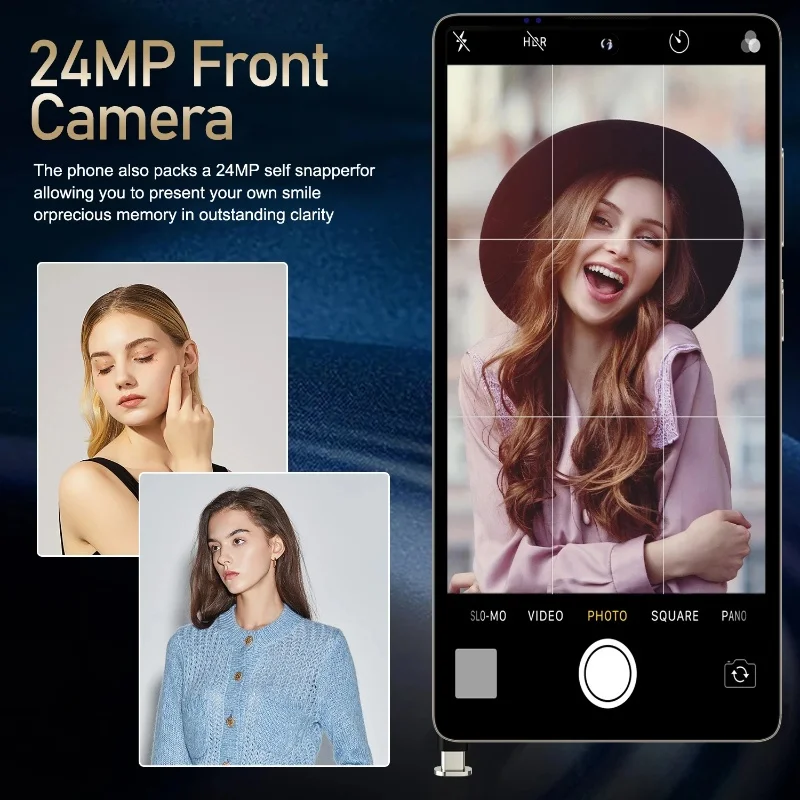 Global Vision S25 Ultra Smartphone 5G Android 12 8GB RAM 512GB ROM 6.8 Inch Phone 1920x1080HD 24+48MP 4 5G Network Mobile Phones - Image 3