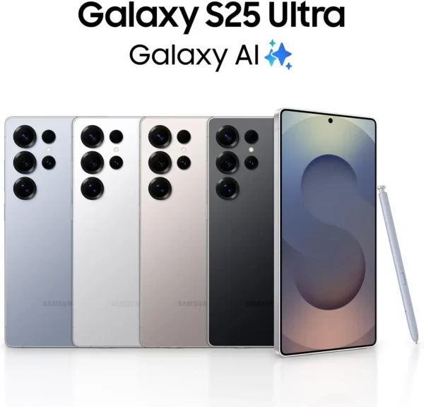 RU Express Samsung Galaxy S25 Ultra 5G Smartphone Snapdragon 8 Elite 6.9"120Hz Dynamic LTPO AMOLED 2X Display 200MP Quad Camera