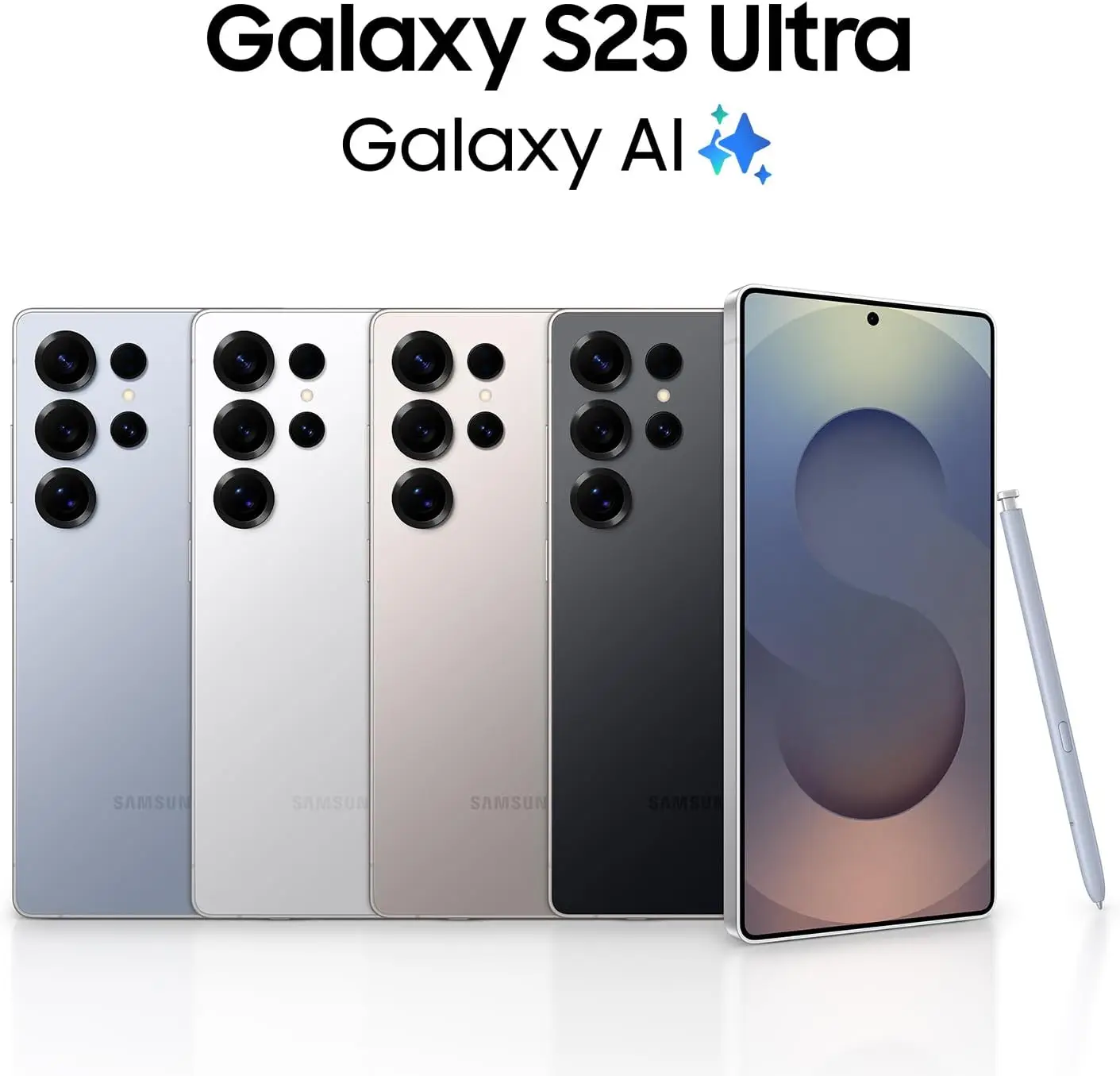 RU Express Samsung Galaxy S25 Ultra 5G Smartphone Snapdragon 8 Elite 6.9"120Hz Dynamic LTPO AMOLED 2X Display 200MP Quad Camera
