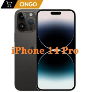 Unlocked Used Apple iPhone 14 Pro 128GB 256GB 512GB ROM 6GB RAM Dual eSIM 1SIM+ 1eSIM 6.1" OLED Face ID NFC A15 5G Smartphone