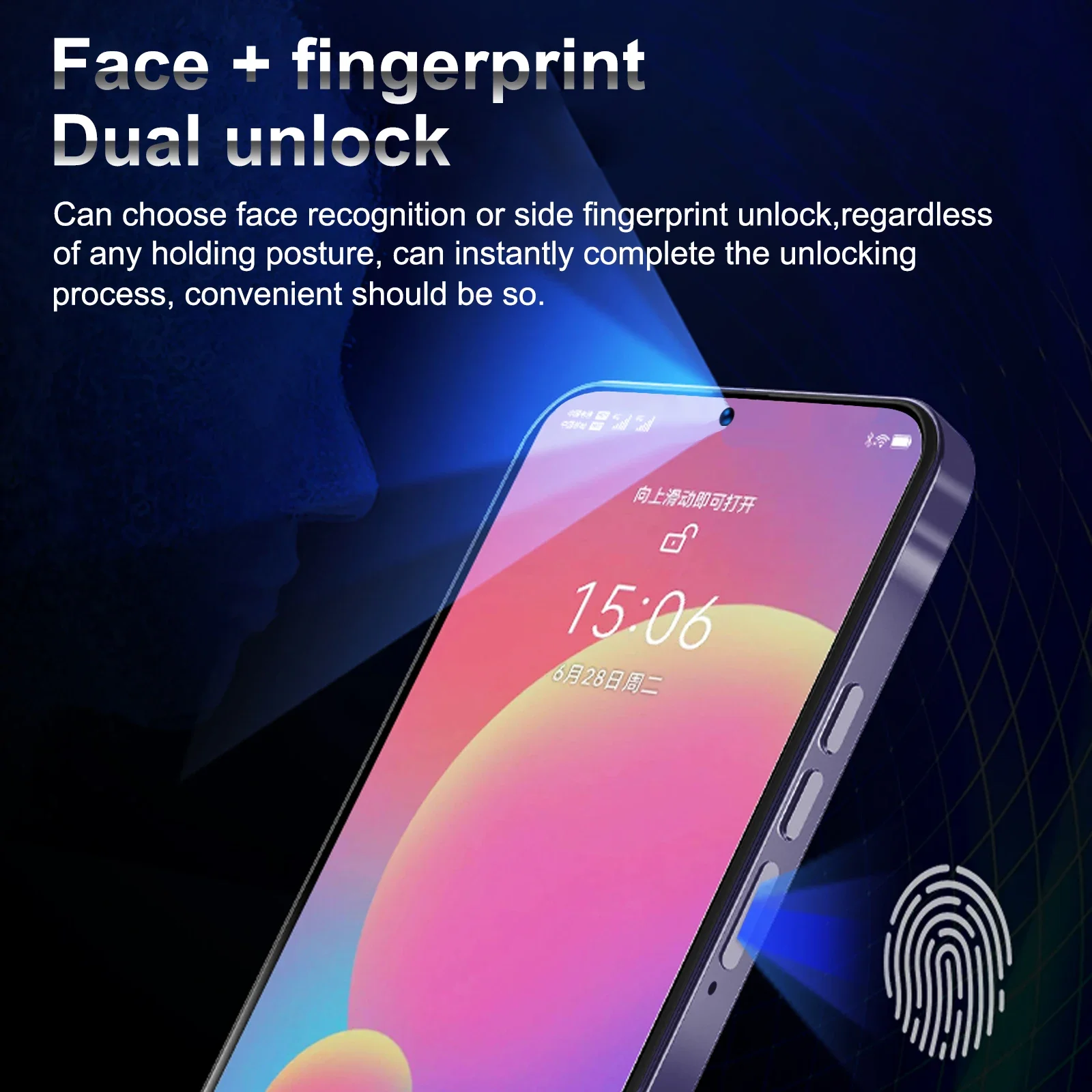 S24 Pro,Smartphone Android,6.8 inch,4GB RAM+128GB ROM,5000mAh,13+24MP,Mobile phone,Google Play,Dual SIM,Cellphones - Image 6