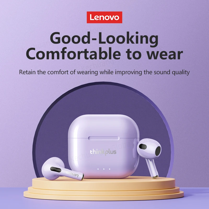 Lenovo LP40 II Earphones Original LP40 plus TWS Wireless Bluetooth 5.3 Headphones Sport Noise Reduction Touch Control Earbudss - Image 5