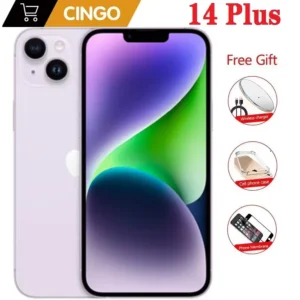 Original Apple iPhone 14 Plus 128GB 256GB ROM 6GB RAM 6.7" OLED Face ID NFC A15 5G